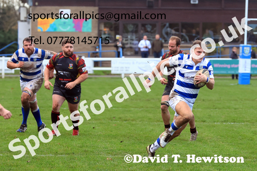 Tynedale v Hull, Saurday, November 8th, 2025. Photo: David T. Hewitson/Sports for All Pics